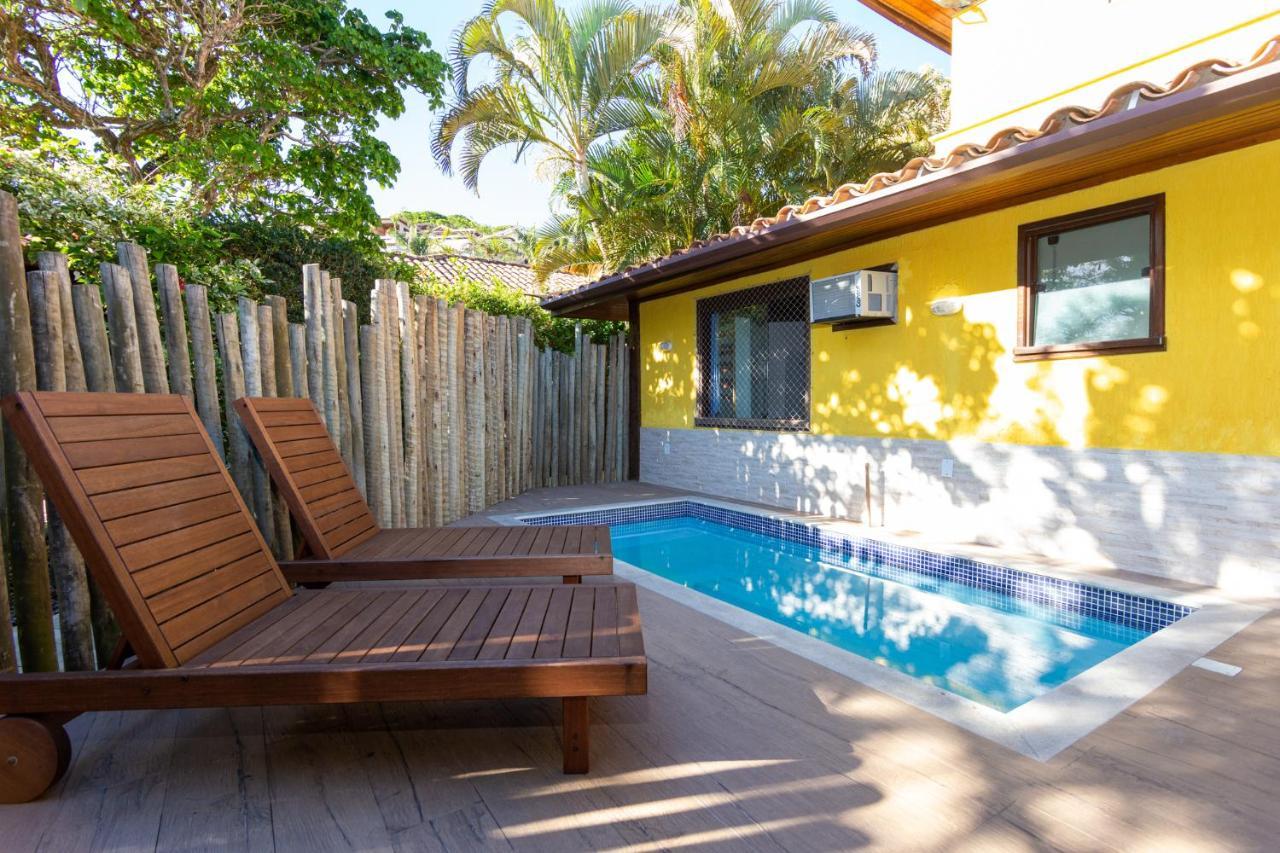 Praia Da Ferradura Com Quatro Suites E Piscina. Búzios Exteriér fotografie